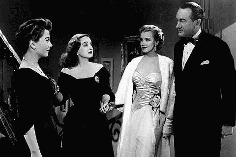 Fire and music from ALL ABOUT EVE