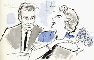 Craig: 'I've had a few cocktails. I feel fine. How about you, dear?' Lisa: 'Albert's outside playing with finials. Are you thinking what I'm thinking?'