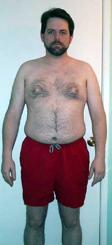 Fatness! [Jan 15 photo of me from front