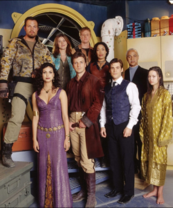 The cast of the television series on which this film is based