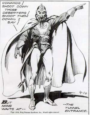 [panel from Flash Gordon comic]