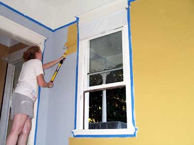 The penultimate coat of paint!