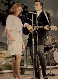June Carter and Johnny Cash