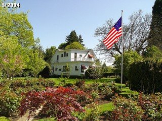 [photo of house from near rosegarden]