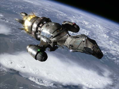 The spaceship named Serenity