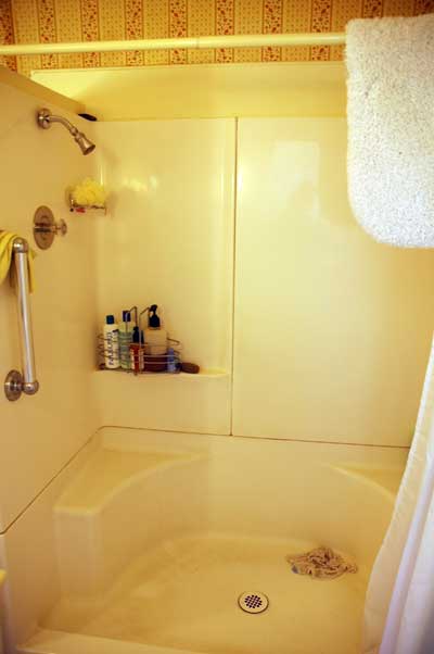 Future site of a clawfoot tub